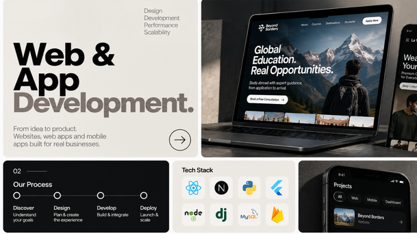 Website & app development